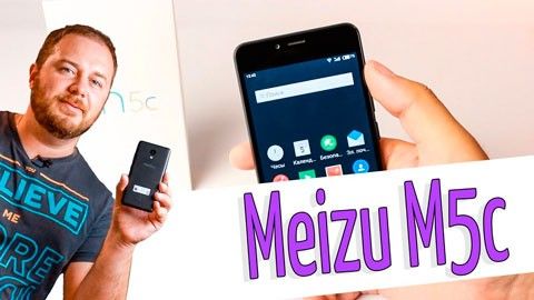Видеообзор Meizu M5c