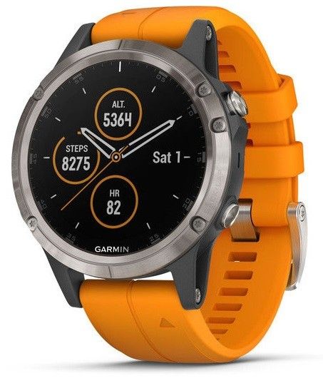 Спортивные часы Garmin Fenix 5 Plus (010-01988-73) Sapphire Titanium with Orange Band
Спортивные часы Garmin Fenix 5 Plus (010-01988-73) Sapphire Titanium with Orange Band
