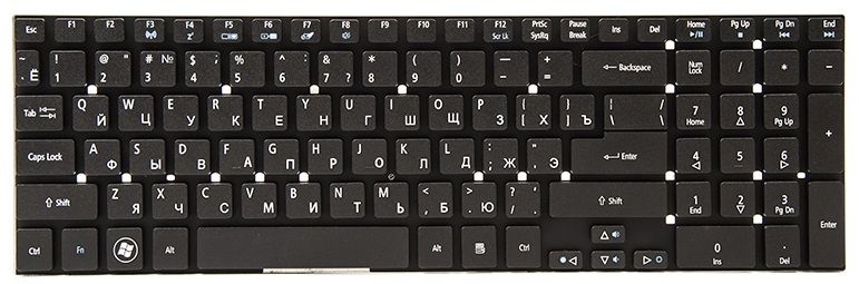 Клавіатура для ноутбука PowerPlant Acer Aspire E1-570G, E5-511, E5-571, V3-772G (KB310005)
Клавіатура для ноутбука PowerPlant Acer Aspire E1-570G, E5-511, E5-571, V3-772G (KB310005)