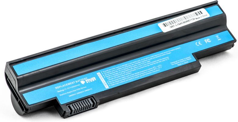 Акумулятор PowerPlant UM09G31, AR5325LH для Acer Aspire One Black (11.1V/5200mAh/6 Cells) (NB00000100)
Акумулятор PowerPlant UM09G31, AR5325LH для Acer Aspire One Black (11.1V/5200mAh/6 Cells) (NB00000100)