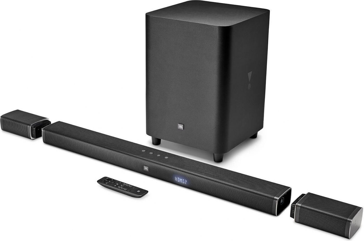 Акустична система JBL Bar 5.1 Channel 4K Ultra HD Soundbar with True Wireless (JBLBAR51BLK)
Акустична система JBL Bar 5.1 Channel 4K Ultra HD Soundbar with True Wireless (JBLBAR51BLK)
