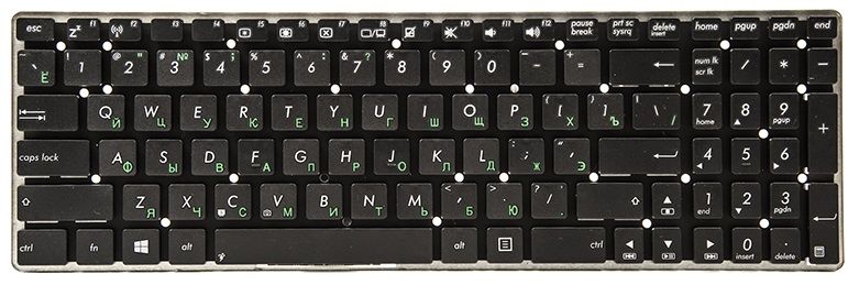 Клавіатура для ноутбука PowerPlant Asus K55, K75A, K75VD, K75VJ, K75VM, U57 без фрейму (KB311293)
Клавіатура для ноутбука PowerPlant Asus K55, K75A, K75VD, K75VJ, K75VM, U57 без фрейму (KB311293)