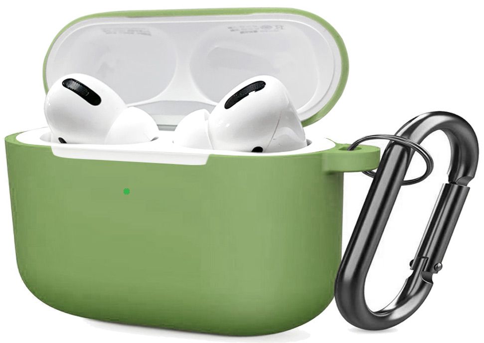 Чехол для наушников Armorstandart Hang Case для Apple Airpods Pro (ARM56061) Matcha Green
Чехол для наушников Armorstandart Hang Case для Apple Airpods Pro (ARM56061) Matcha Green