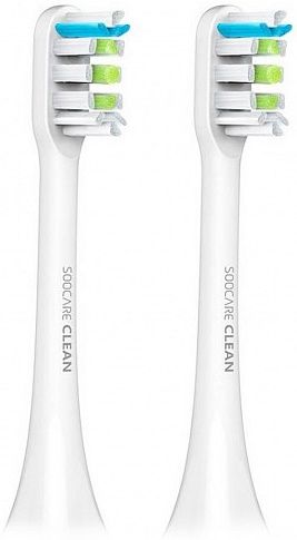 Насадки для зубной электрощетки Xiaomi Soocas General Toothbrush Head 2 шт. (BH01W) White
Насадки для зубной электрощетки Xiaomi Soocas General Toothbrush Head 2 шт. (BH01W) White