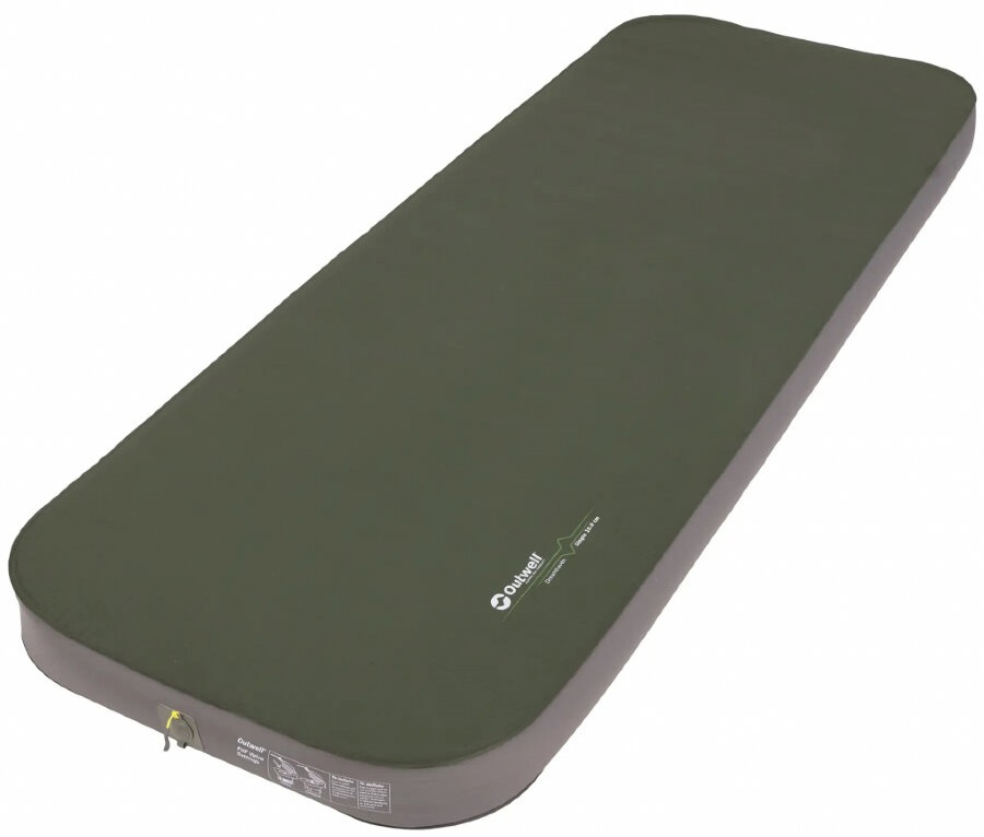 Килимок самонадувний Outwell Self-inflating Mat Dreamhaven Single 7.5 cm (400009) Elegant Green
Килимок самонадувний Outwell Self-inflating Mat Dreamhaven Single 7.5 cm (400009) Elegant Green