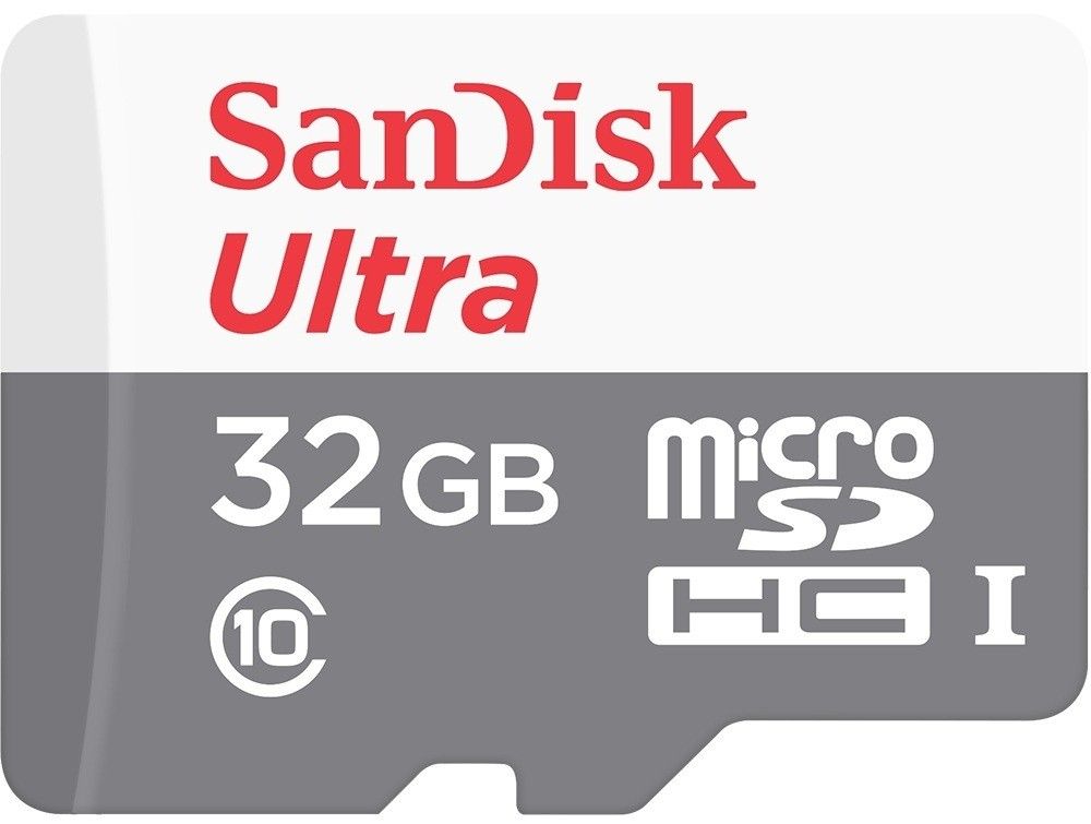 Карта пам'яті SanDisk Ultra microSDHC UHS-I 32GB Class 10 + SD-adapter (SDSQUNS-032G-GN3MA)
Карта пам'яті SanDisk Ultra microSDHC UHS-I 32GB Class 10 + SD-adapter (SDSQUNS-032G-GN3MA)