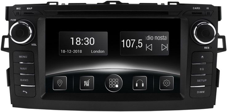 Автомагнітола штатна Gazer CM6007-E180 для Toyota Auris (E180) 2006-2012 
Автомагнітола штатна Gazer CM6007-E180 для Toyota Auris (E180) 2006-2012