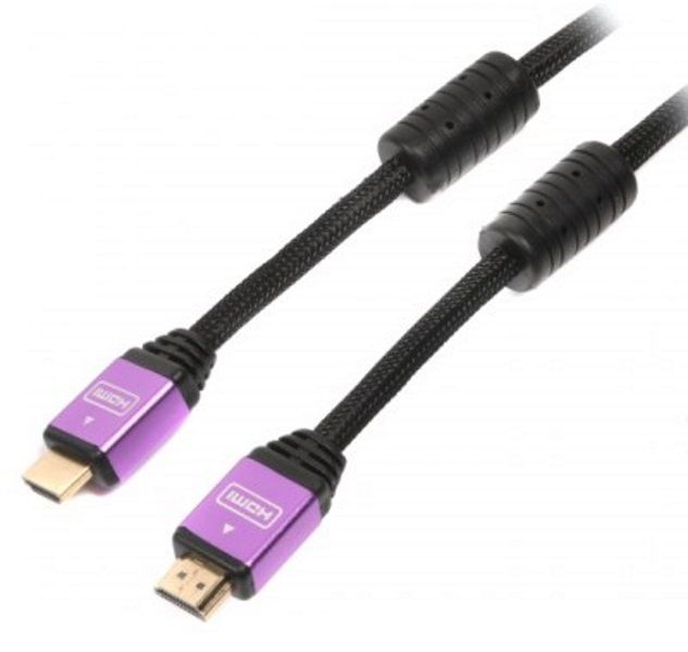 Кабель Viewcon HDMI V.1.4 3 м (VC-HDMI-510-3m) Black
Кабель Viewcon HDMI V.1.4 3 м (VC-HDMI-510-3m) Black