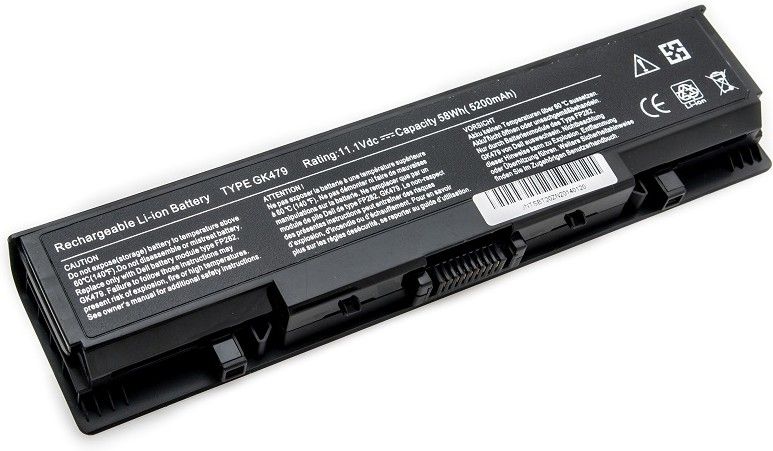 Аккумулятор PowerPlant GK479, DL1520 для Dell 1520 Black (11.1V/5200mAh/6 Cells) (NB00000018)
Аккумулятор PowerPlant GK479, DL1520 для Dell 1520 Black (11.1V/5200mAh/6 Cells) (NB00000018)