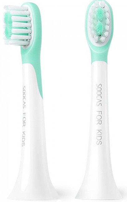 Насадки для зубної електрощітки Xiaomi Soocas C1 Children General Toothbrush Head 2 шт. (BHC1G/BH04G) Green
Насадки для зубної електрощітки Xiaomi Soocas C1 Children General Toothbrush Head 2 шт. (BHC1G/BH04G) Green