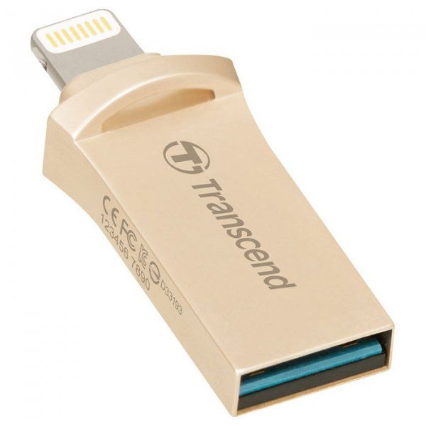 USB флеш накопитель Transcend JetDrive Go 500 Lightning / USB 3.1 32GB Gold (TS32GJDG500G)
USB флеш накопитель Transcend JetDrive Go 500 Lightning / USB 3.1 32GB Gold (TS32GJDG500G)
