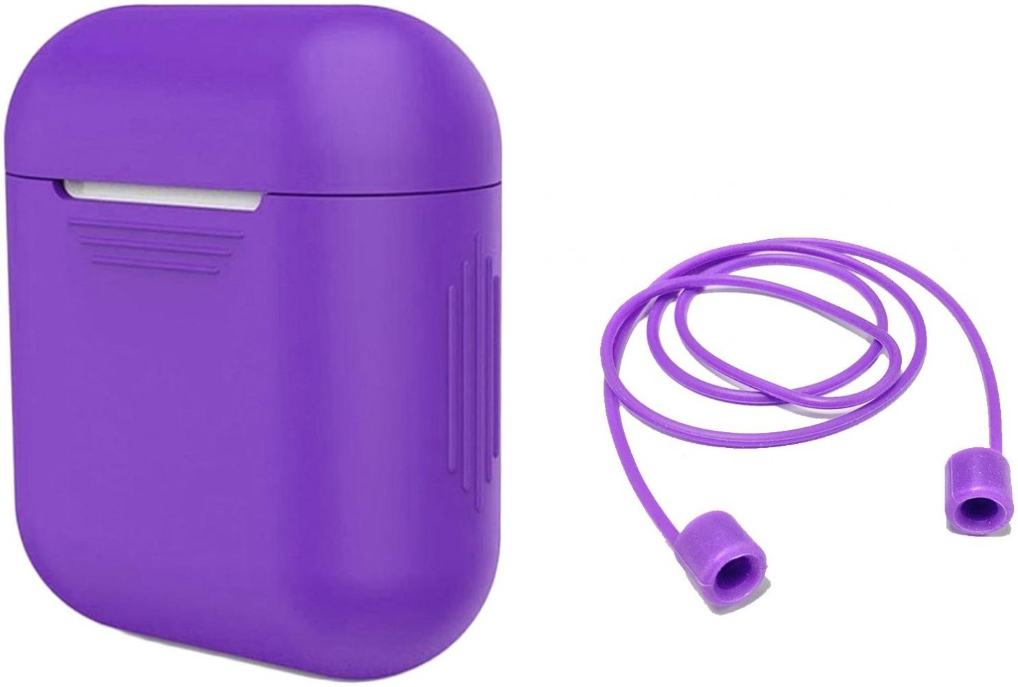 Чехол для наушников Armorstandart Silicone Case with strap для Apple AirPods (ARM50484) Violet
Чехол для наушников Armorstandart Silicone Case with strap для Apple AirPods (ARM50484) Violet
