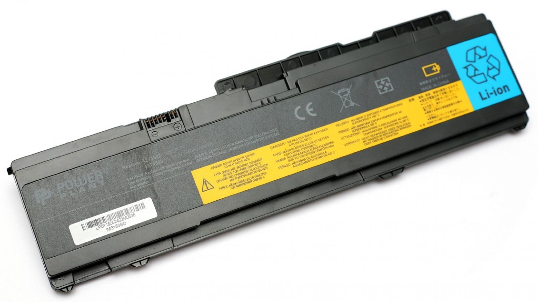 Аккумулятор PowerPlant для Lenovo ThinkPad X300 Black (10.8V/3600mAh/6Cells) (NB00000309)
Аккумулятор PowerPlant для Lenovo ThinkPad X300 Black (10.8V/3600mAh/6Cells) (NB00000309)