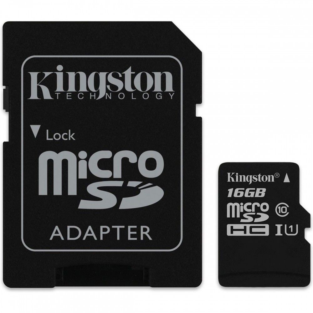 Карта пам'яті Kingston microSDHC 16GB Canvas Select Class 10 UHS-I U1 + SD-адаптер (SDCS/16GB)
Карта пам'яті Kingston microSDHC 16GB Canvas Select Class 10 UHS-I U1 + SD-адаптер (SDCS/16GB)