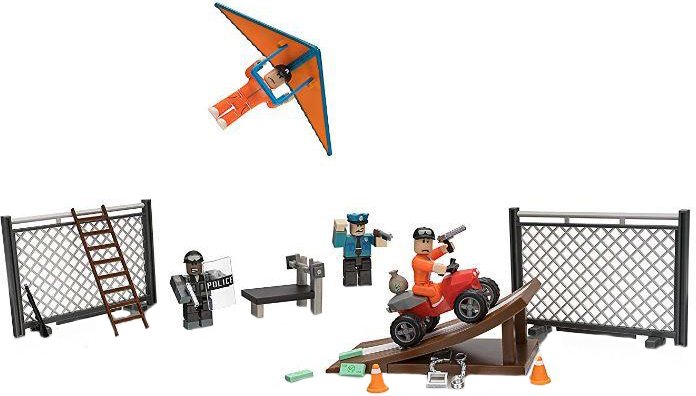 Набір ігрових фігурок Roblox Jazwares колекційних Environmental Set Jailbreak: Great Escape W5 8 см 4 шт. (ROB0216)
Набір ігрових фігурок Roblox Jazwares колекційних Environmental Set Jailbreak: Great Escape W5 8 см 4 шт. (ROB0216)