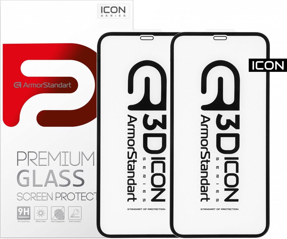Набор защитных стекол ArmorStandart Icon Edge для Apple iPhone 11 Pro/Xs/X 2 шт. (ARM56213-GI3D-BK) Black
Набор защитных стекол ArmorStandart Icon Edge для Apple iPhone 11 Pro/Xs/X 2 шт. (ARM56213-GI3D-BK) Black
