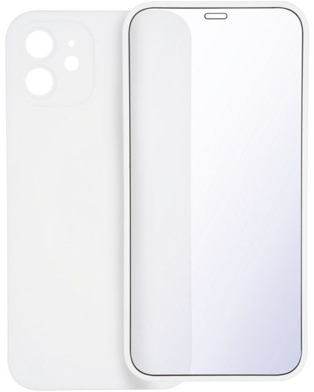 Чохол-накладка Gelius Slim Full Cover Case + захисне скло для Apple iPhone 12 Pro Max White
Чохол-накладка Gelius Slim Full Cover Case + захисне скло для Apple iPhone 12 Pro Max White