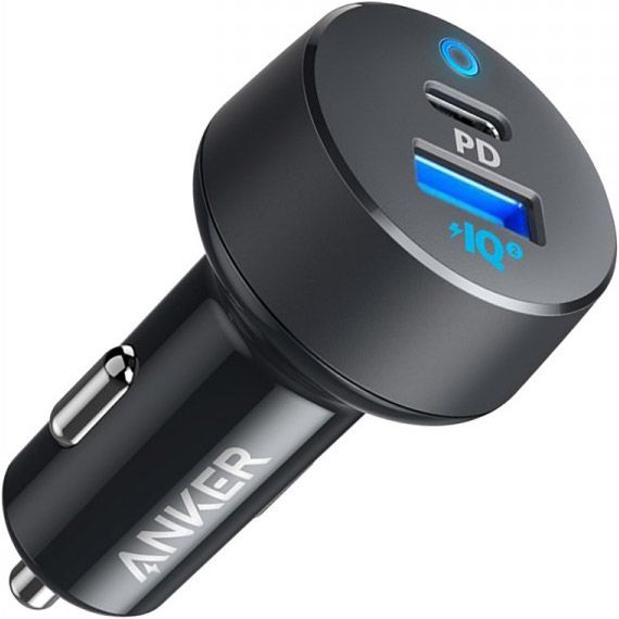 Автомобільний зарядний пристрій Anker PowerDrive PD+ 2 - 18W PD + 15W PowerIQ2.0 (A2721HF1/A2721GF1) Black
Автомобільний зарядний пристрій Anker PowerDrive PD+ 2 - 18W PD + 15W PowerIQ2.0 (A2721HF1/A2721GF1) Black