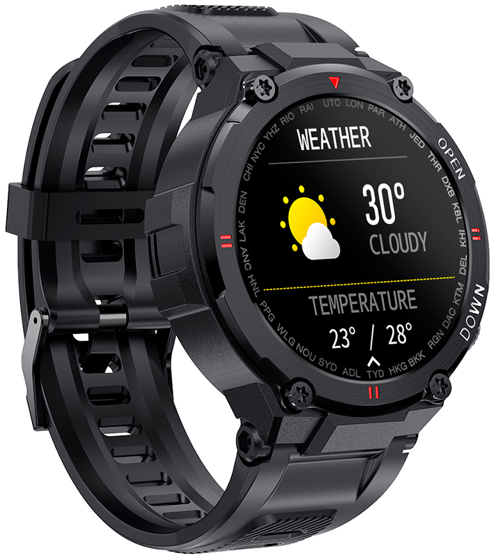 Смарт-годинник Gelius Pro G-WATCH GP-SW008 Bluetooth Call IPX7 (2099900873041) Black
Смарт-годинник Gelius Pro G-WATCH GP-SW008 Bluetooth Call IPX7 (2099900873041) Black