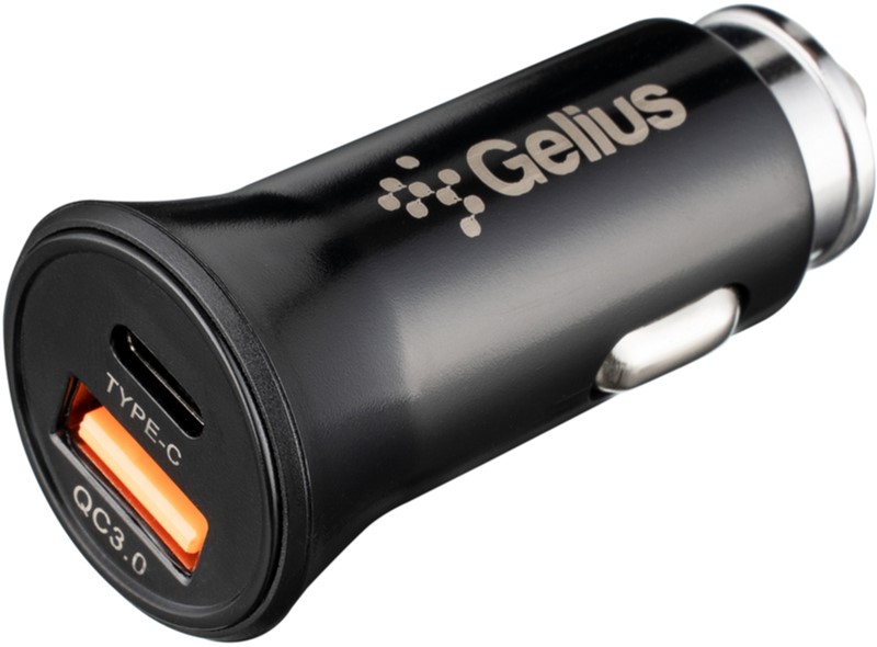 Автомобільний зарядний пристрій Gelius Pro Twix GP-CC006 USB+Type-C QC/PD18W + Cable MicroUSB (2099900851766) Black
Автомобільний зарядний пристрій Gelius Pro Twix GP-CC006 USB+Type-C QC/PD18W + Cable MicroUSB (2099900851766) Black