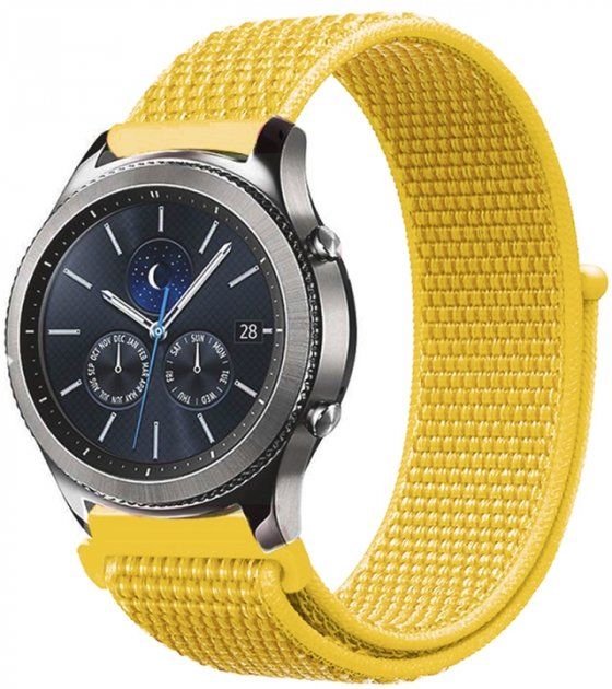 Ремінець BeCover Nylon Style для Huawei Watch GT / GT 2 46 mm / GT 2 Pro / GT Active / Honor Watch Magic 1/2 / GS Pro / Dream (705880) Yellow
Ремінець BeCover Nylon Style для Huawei Watch GT / GT 2 46 mm / GT 2 Pro / GT Active / Honor Watch Magic 1/2 / GS Pro / Dream (705880) Yellow