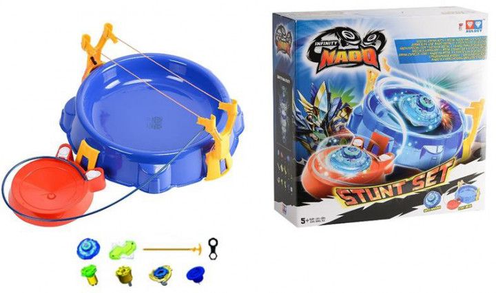 Арена Auldey Infinity Nado комплект Stunt A+B з трюками та дзиґою Небесний вихор Special Edition (YW624900)
Арена Auldey Infinity Nado комплект Stunt A+B з трюками та дзиґою Небесний вихор Special Edition (YW624900)
