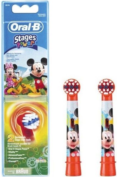 Насадка до електричної зубної щітки ORAL-B BRAUN Stages Power/EB 10-2kids Disney (5878005)
Насадка до електричної зубної щітки ORAL-B BRAUN Stages Power/EB 10-2kids Disney (5878005)