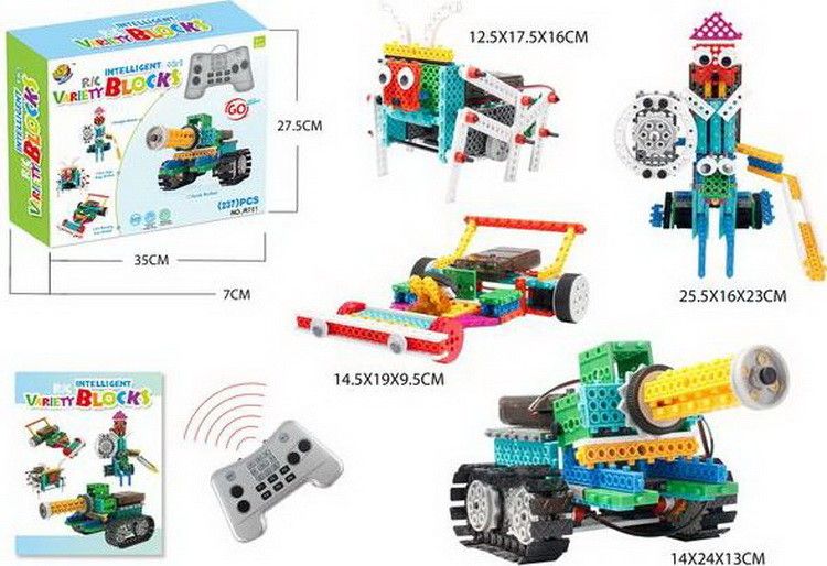 Конструктор на і/ч LongYeah R721 4-в-1 (танк, лицар, жук, формула-1) 237 деталей (LYH-R721) (6928400700020)
Конструктор на і/ч LongYeah R721 4-в-1 (танк, лицар, жук, формула-1) 237 деталей (LYH-R721) (6928400700020)