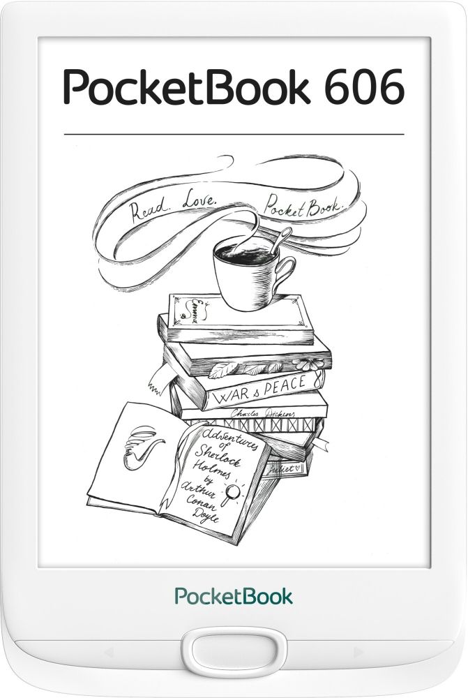 Електронна книга PocketBook 606 (PB606-D-CIS) White
Електронна книга PocketBook 606 (PB606-D-CIS) White