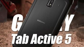 Анонсирован защищенных планшет Samsung Galaxy Tab Active 5