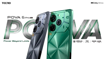 Tecno анонсувала вихід середньорівневого ігрового смартфона Tecno POVA 6 Pro