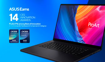 Представлено професійний ноутбук нового покоління ASUS ProArt P16 (2025)
