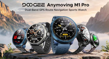 Представлены спортивные смарт-часы DOOGEE Anymoving M1 Pro