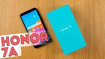 Honor 7a - знакомство со смартфоном