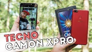 Tecno Camon X pro - знакомство со смартфоном с фронталкой на 24 МП