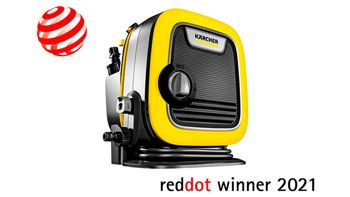 Karcher получила сразу две награды Red Dot Design Award 2021