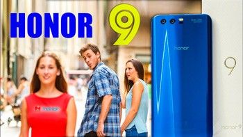 Honor 9 - огляд гучного і блискучого смартфона