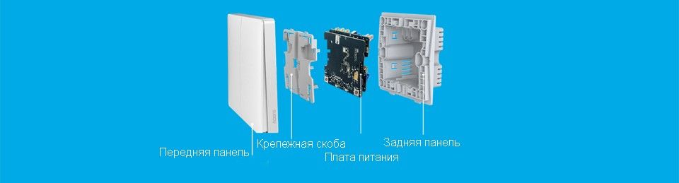 Дистанционный выключатель для Aqara Smart Light Switch дизайн