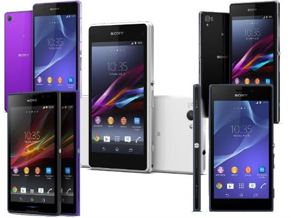 смартфоны Sony