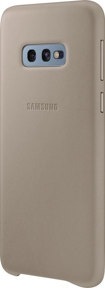 Акция на Панель Samsung Leather Cover для Samsung Galaxy S10e (EF-VG970LJEGRU) Gray от Територія твоєї техніки - 3