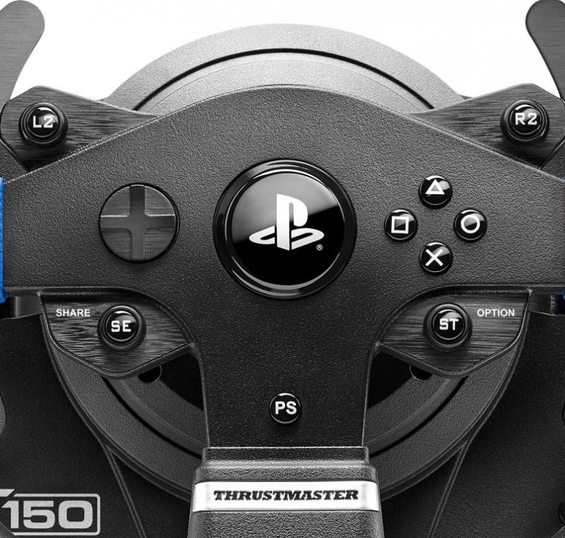 Акція на Дротове кермо Thrustmaster T150 RS PRO Official Sony licensed PC/PS4 (4160696) Black від Територія твоєї техніки - 3
