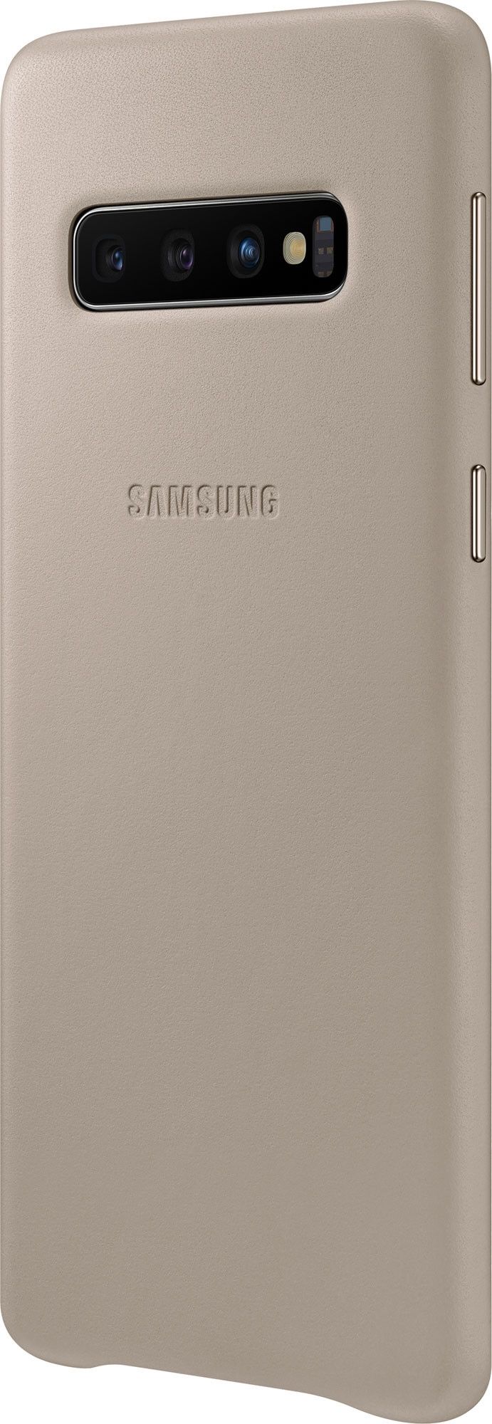 Акція на Панель Samsung Leather Cover для Samsung Galaxy S10 (EF-VG973LJEGRU) Gray від Територія твоєї техніки - 3