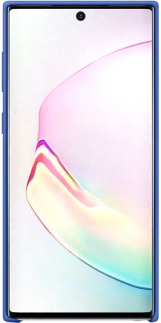 Акція на Накладка Samsung Silicone Cover для Samsung Galaxy Note 10 (EF-PN970TLEGRU) Blue від Територія твоєї техніки - 2