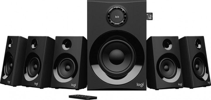 Акція на Акустична система Logitech Audio System Z607 5.1 Bluetooth (980-001316) Black від Територія твоєї техніки - 2