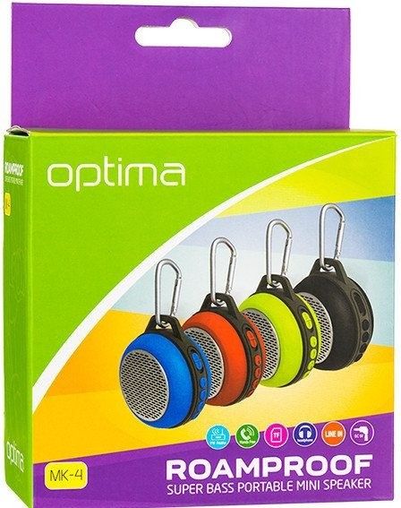 Акция на Колонка Bluetooth Speaker Optima MK-4 Yellow от Територія твоєї техніки - 2