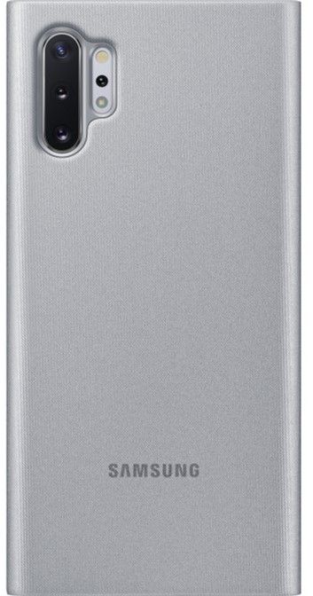 Акція на Чохол-книжка Samsung Clear View Cover для Samsung Galaxy Note 10 Plus (EF-ZN975CSEGRU) Silver від Територія твоєї техніки - 2