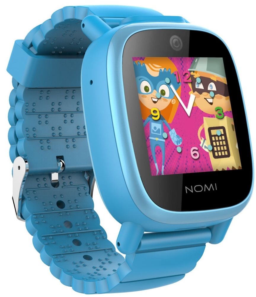 Акция на Детские умные часы Nomi Kids Heroes W2 Blue от Територія твоєї техніки - 3