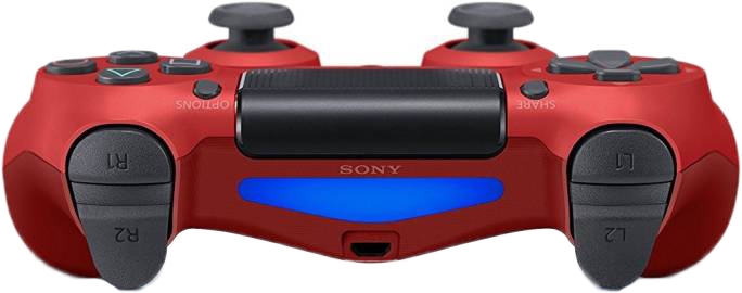 Акція на Бездротовий геймпад Sony Dualshock V2 Bluetooth PS4 Red від Територія твоєї техніки - 2