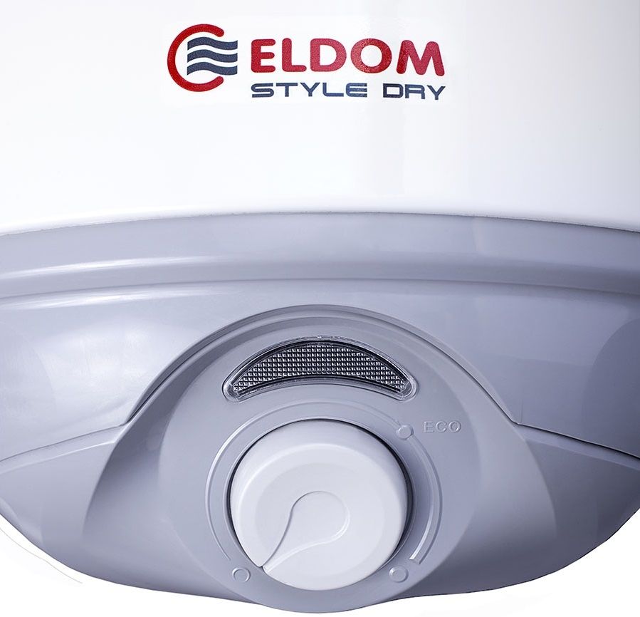 Акция на Бойлер ELDOM Style DRY 80 SLIM 2x1.0 kW 72268WD HITET от Територія твоєї техніки - 2