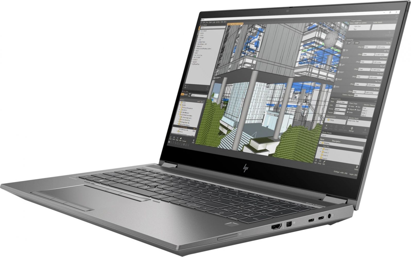 

Ноутбук HP ZBook Fury 15 G7 (9VS23AV_V1) Silver